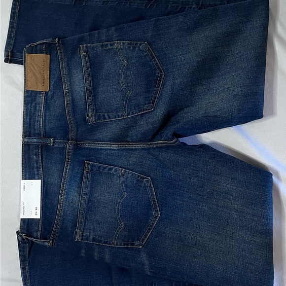 American Eagle Outfitters Men's Indigo Slim Jeans - Picture 3 of 6